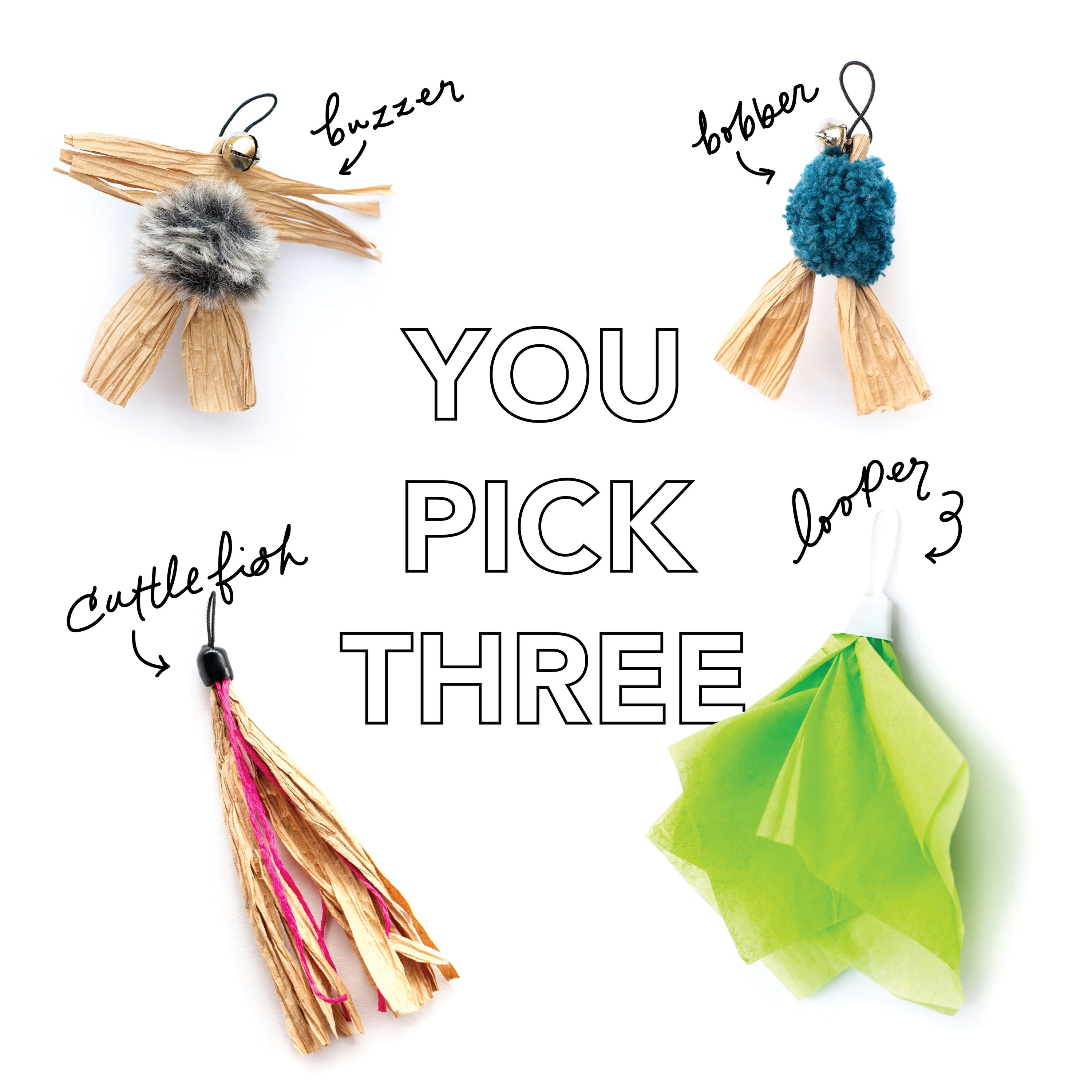 Dezi & Roo - mix and match wand attachments - choose your own attachment bundle