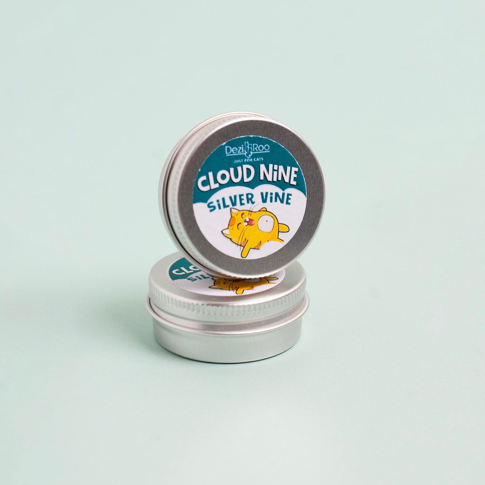 Dezi & Roo - Cloud Nine silver vine - medium tin of silvervine - cat attractant - scent enrichment for cats