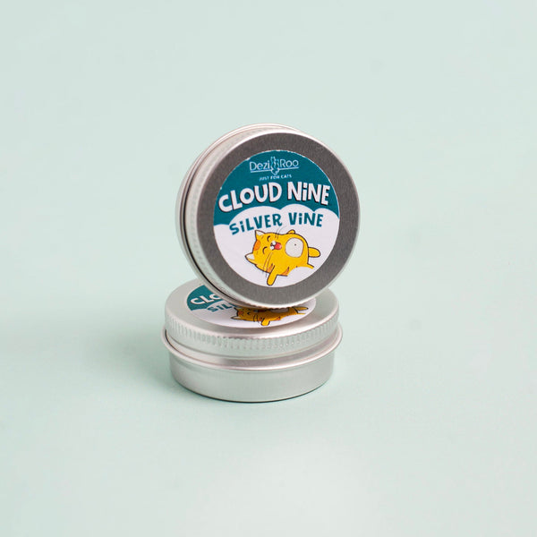 Dezi & Roo - Cloud Nine silver vine - medium tin of silvervine - cat attractant - scent enrichment for cats