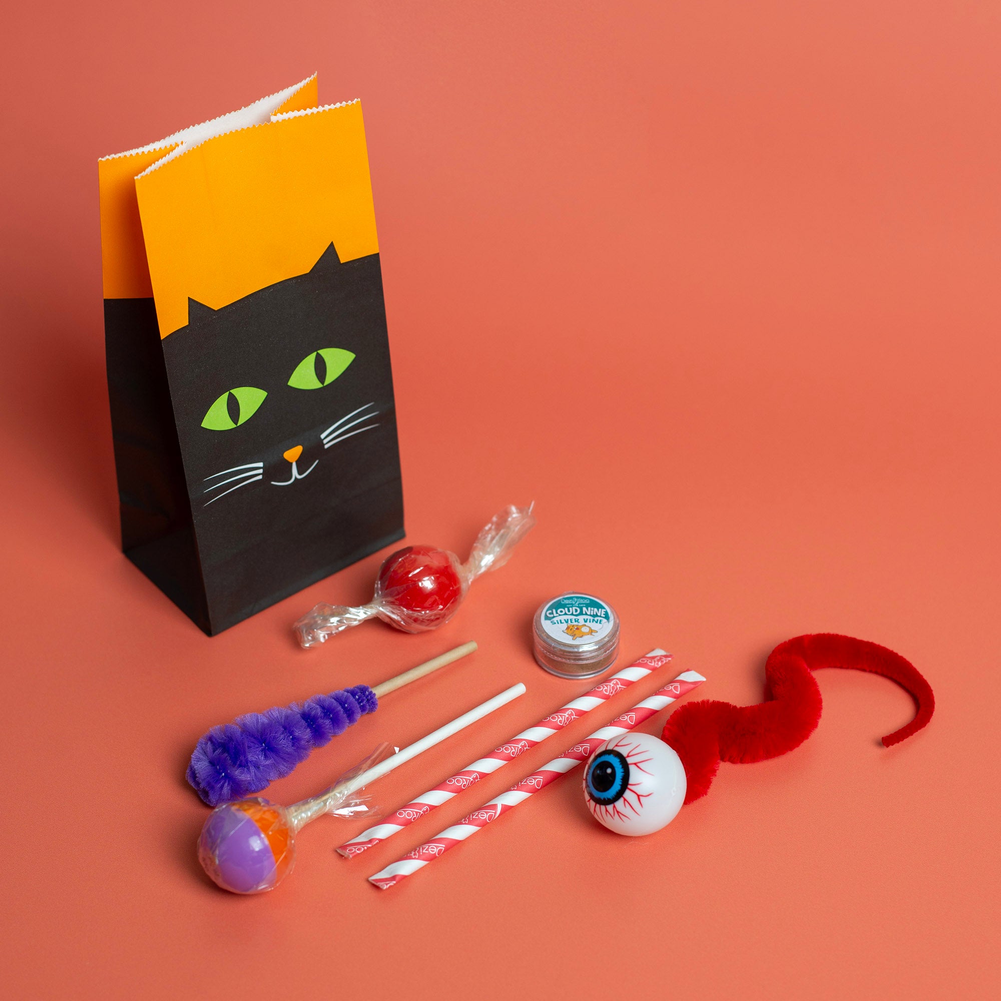 Dezi & Roo - Halloween Treat Bag - Scent enrichment for cats