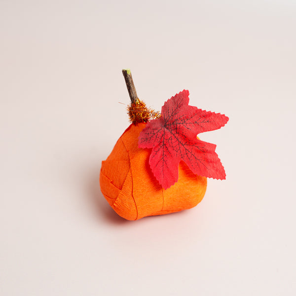 Dezi & Roo - Fall surprise ball - pumpkin - autumn cat gift