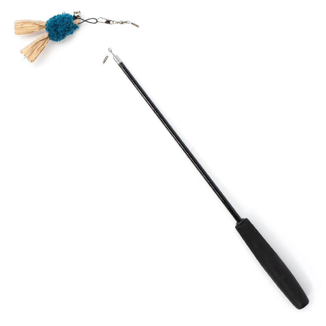 Wiggly Wand Cat Toy - Choose Your Attachment - Dezi & Roo