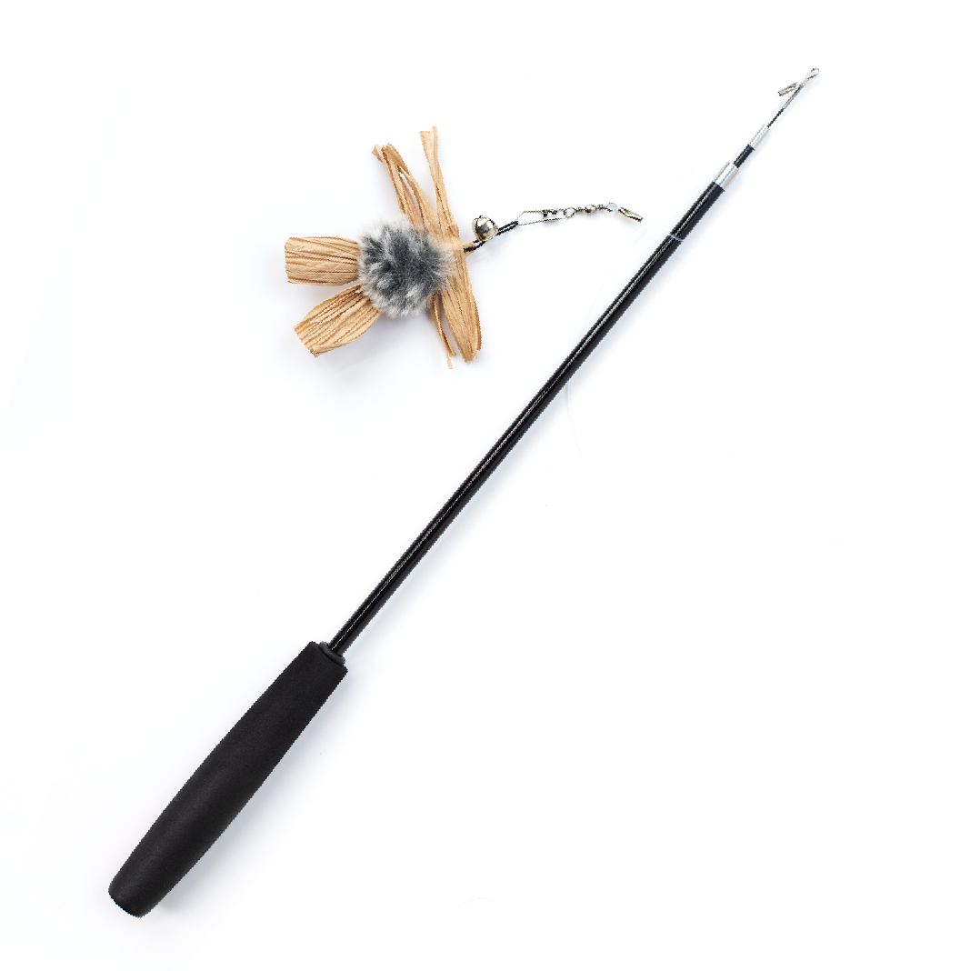Wiggly Wand Cat Toy - Choose Your Attachment - Dezi & Roo