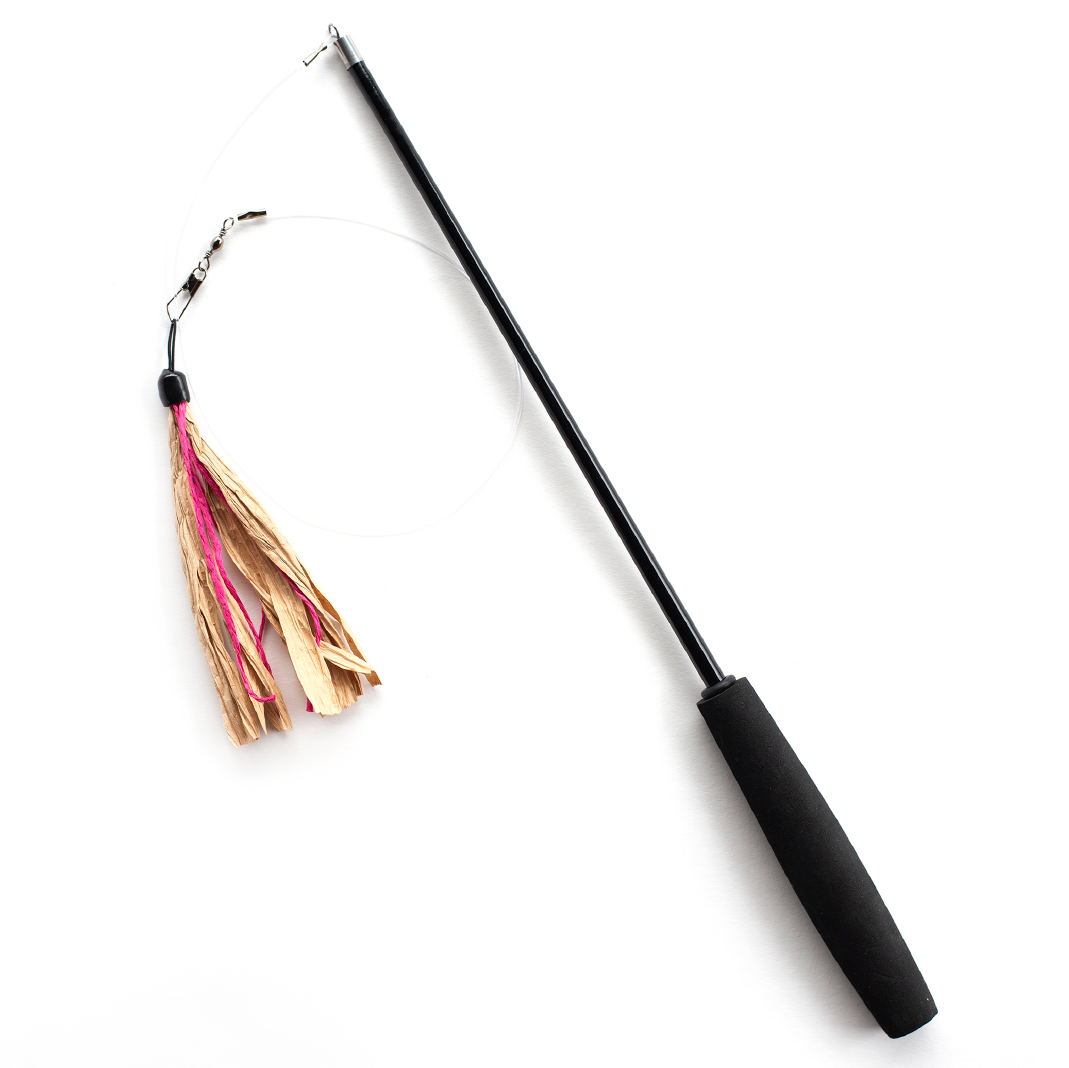 Wiggly Wand Cat Toy - Choose Your Attachment - Dezi & Roo